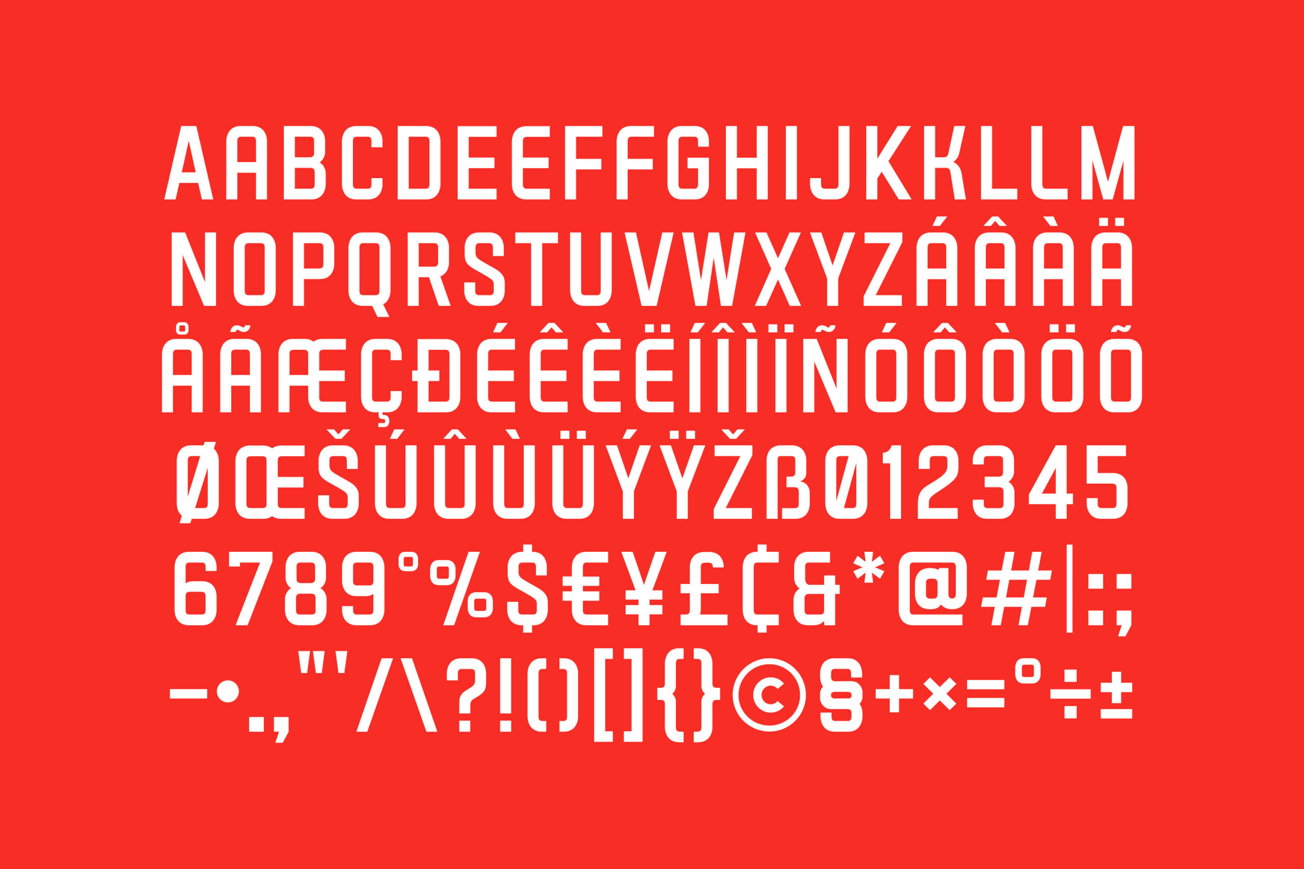 Vectro - Display Condensed Sans Font - Image 8