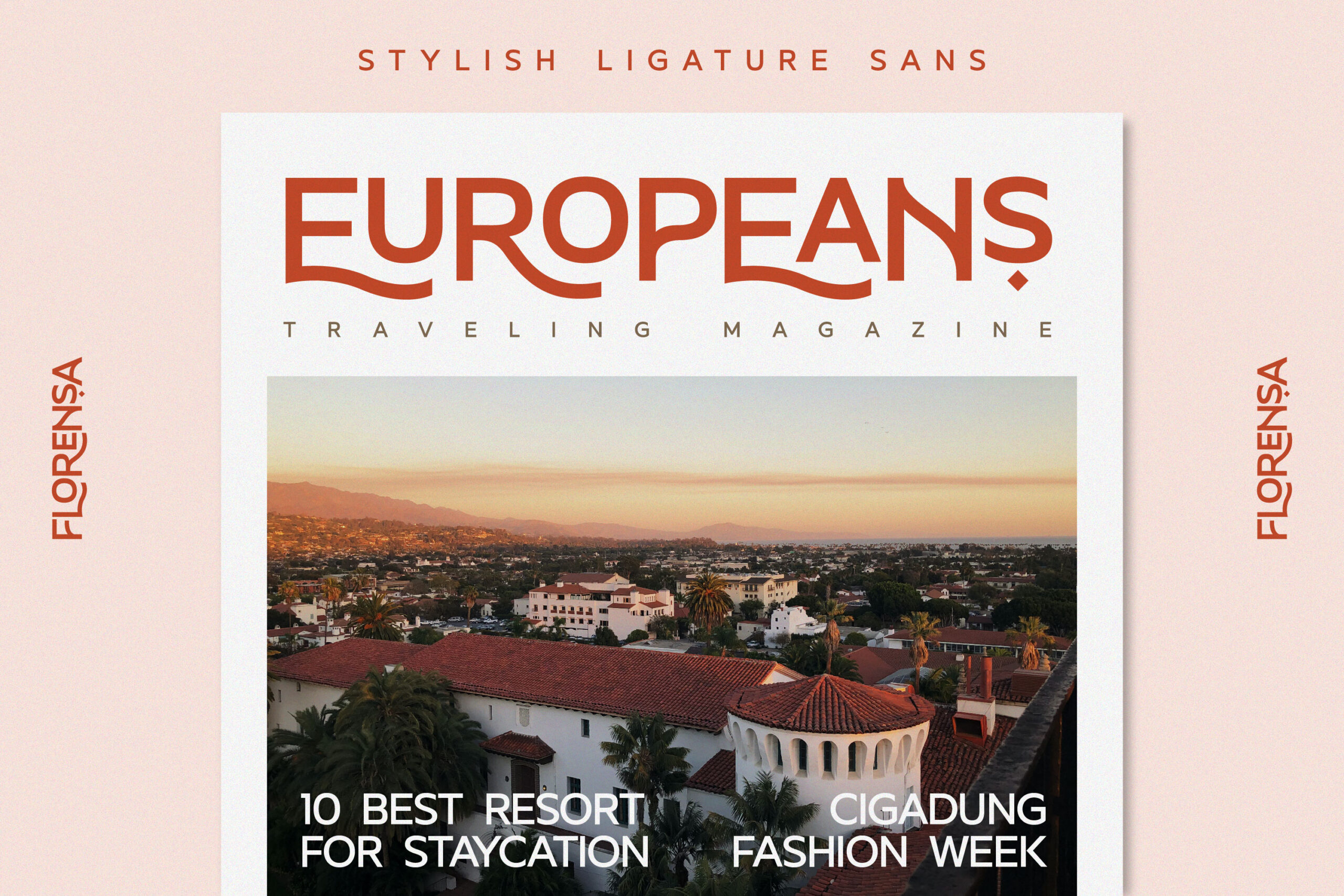 Florensa - Stylish Ligature Sans - Image 5