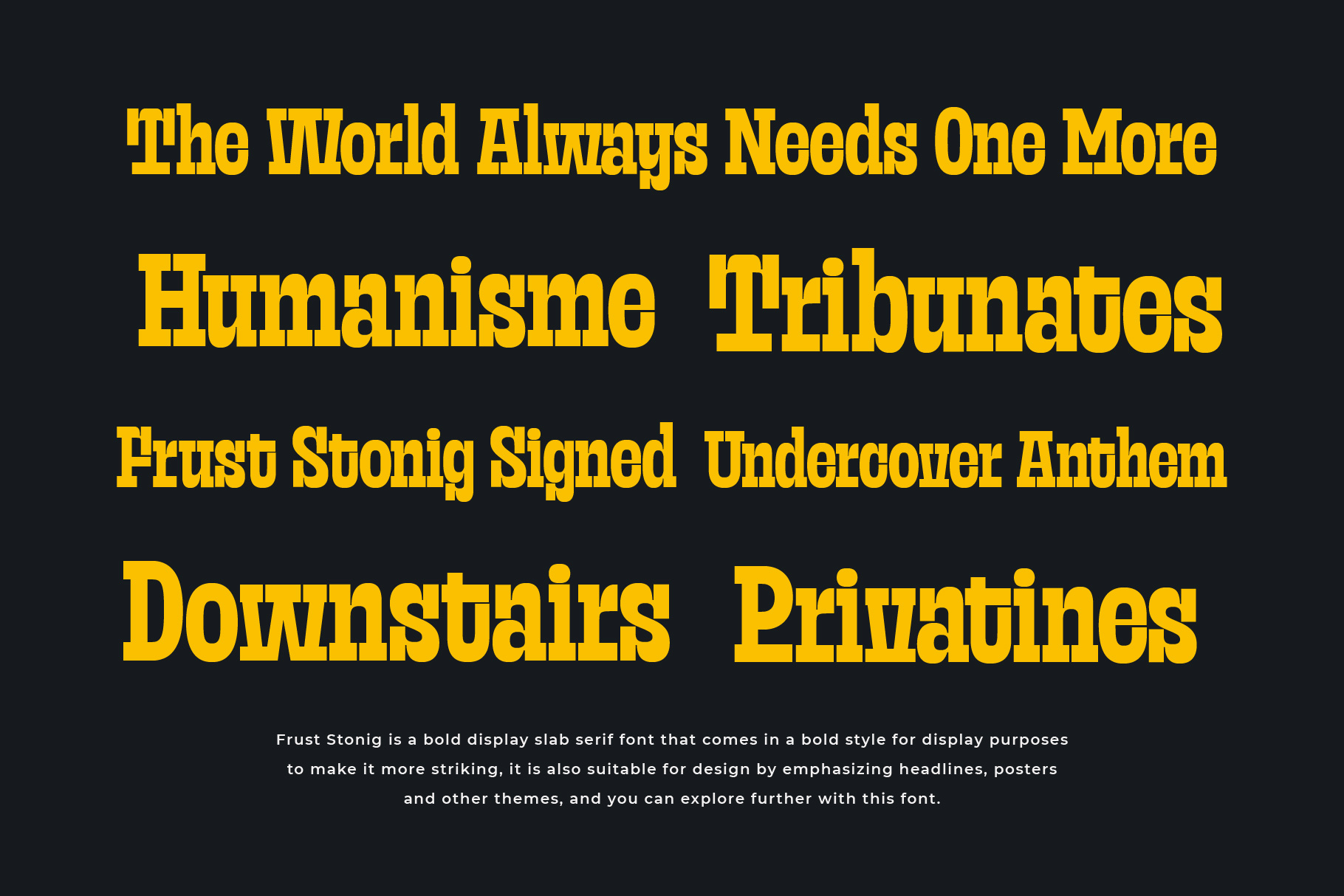 Frust Stonig - Inktrap Slab Serif - Image 5