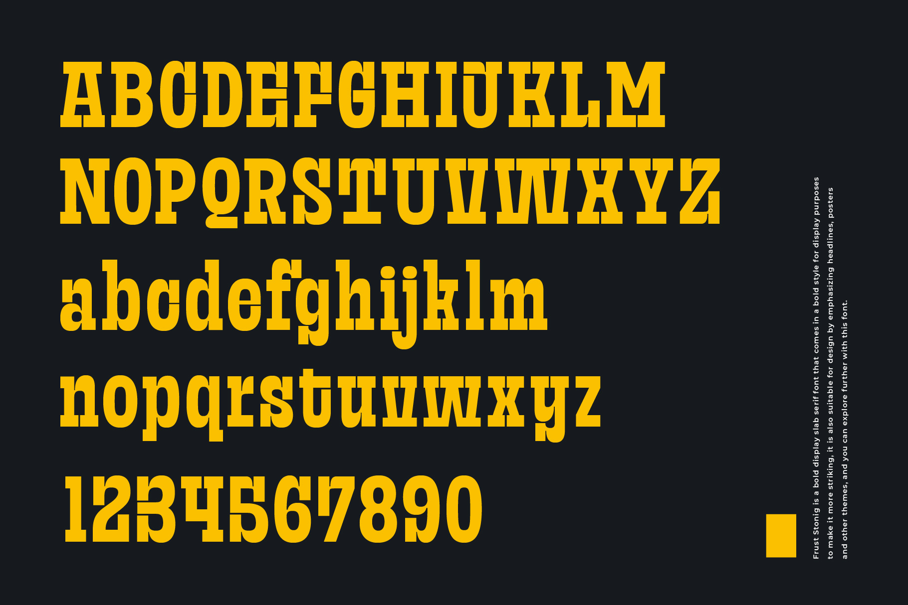 Frust Stonig - Inktrap Slab Serif - Image 9