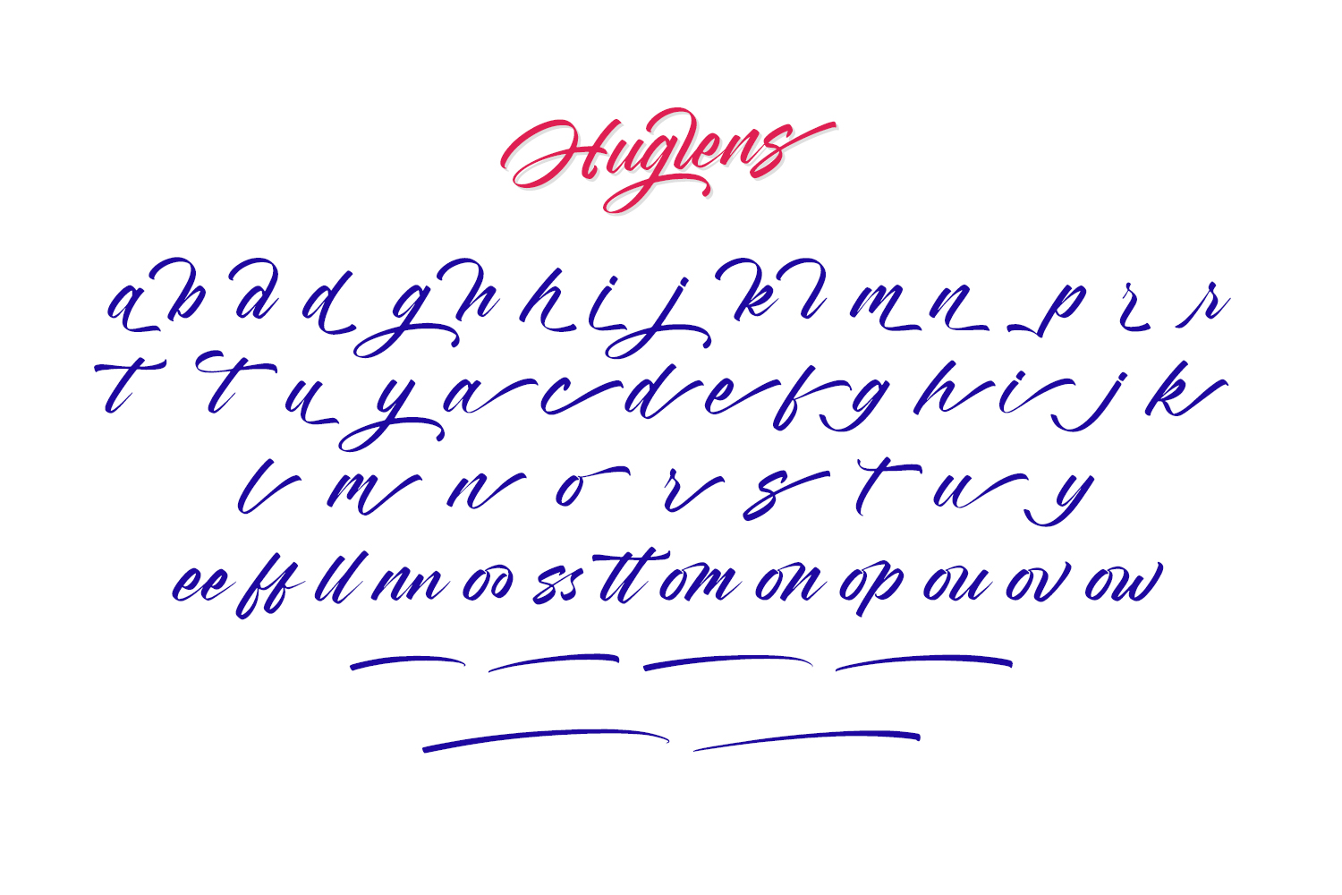 Huglens - Sans & Script Font Duo - Image 12